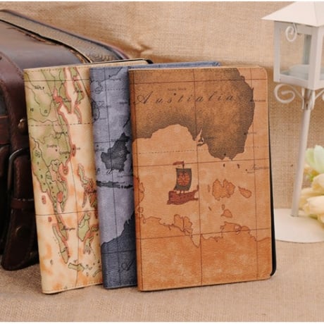 World Map Smart Cover Fodral till iPad Mini