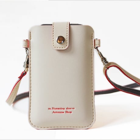 Antennashop m.Humming Sleeve PU Leather Soft Case till iPhone