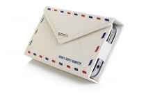 SAMDI vintage leather wallet-style case cover for iPhone 4