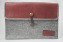 J.M.Show Wool Leather Cover för Macbook Air(11''/13'')