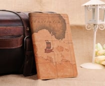 World Map Smart Cover Fodral till iPad Mini