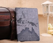 World Map Smart Cover Fodral till iPad Mini