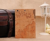 World Map Smart Cover Fodral till iPad Mini