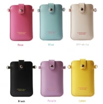 Antennashop m.Humming Sleeve PU Leather Soft Case till iPhone