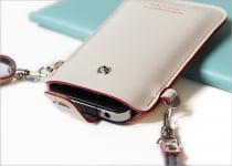 Antennashop m.Humming Sleeve PU Leather Soft Case till iPhone