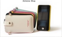 Antennashop m.Humming Sleeve PU Leather Soft Case till iPhone