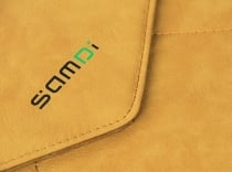SAMDI kuvert läderfodral för MacBook Pro 13''/15''