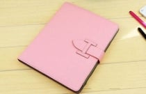 Genuine Leather Button Smart Cover iPad Mini