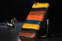 i-idea färgrik äkta läder skal till iPhone 6 4.7"