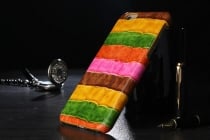 i-idea färgrik äkta läder skal till iPhone 6 4.7"