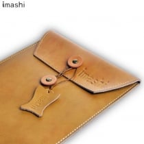 Imashi läder kuvert fodral för iPad Air/mini