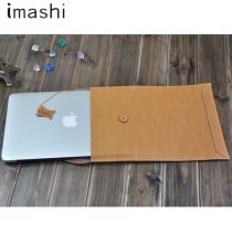 Imashi läder kuvert fodral för iPad Air/mini