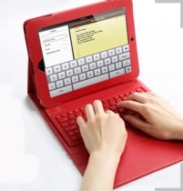 iPad fodral med bluetooth tangentbord