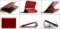 Leather Arc Cover Case till iPad 2/3/4