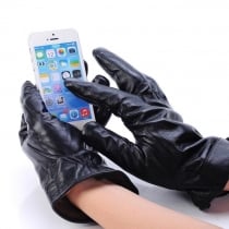 CXYZ New Original Leather Gloves Touch Screen