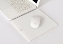 White Apple Acrylic Mousepad till Macbook Air