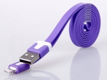 Colorful Noodle Mini Cable till iPad4 and iPhone5