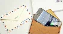 SANDI Envelope Leather Case till iPhone4/4s 